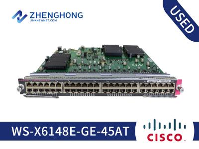 Cisco Catalyst 6500 Series Line Card WS-X6148E-GE-45AT 