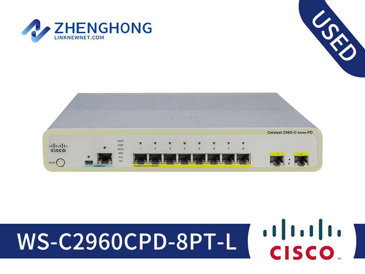 Cisco Catalyst 2960C Series Switch WS-C2960CPD-8PT-L