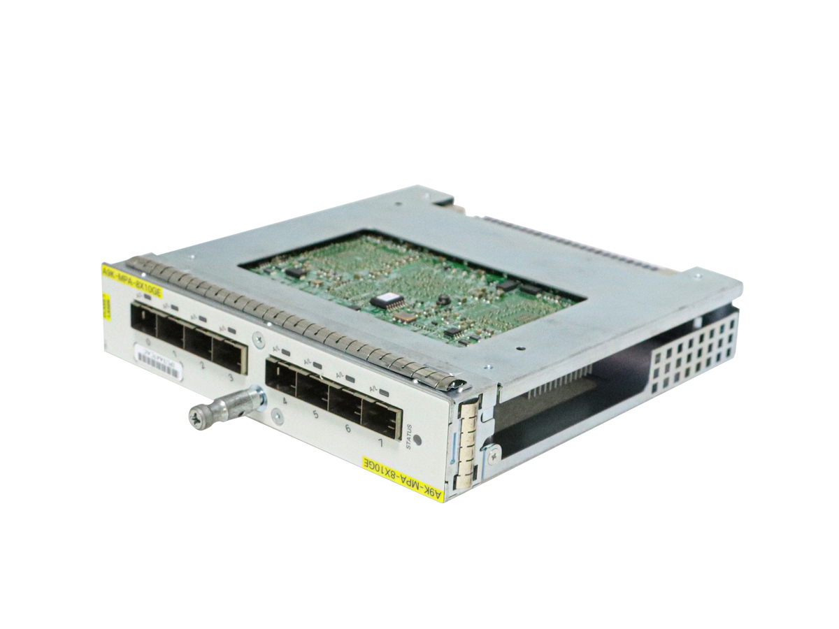 Cisco ASR 9000 Series Line Cards A9K-MPA-8X10GE