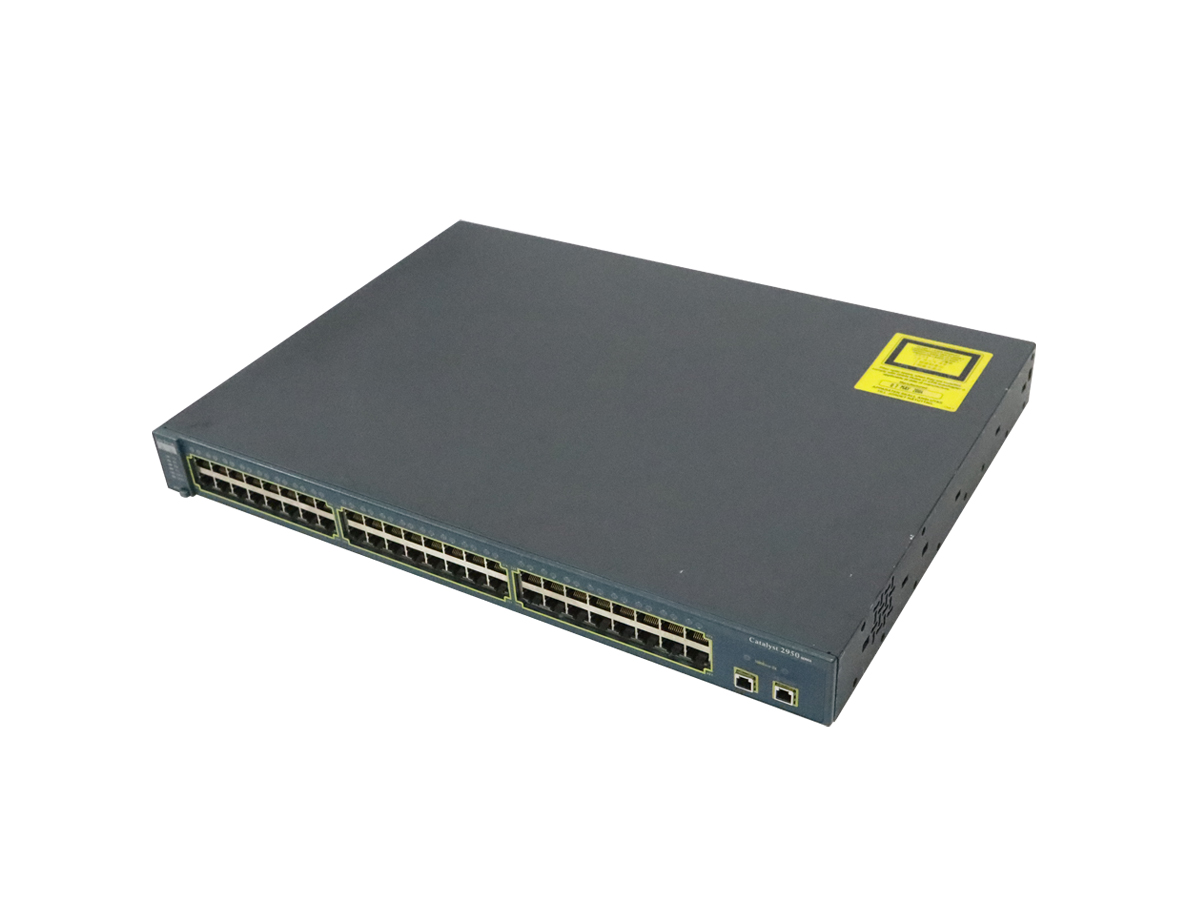 Cisco Catalyst 2950 Series 48 Port 10/100 Mpbs Fast Ethernet Switch WS-C2950SX-48-SI