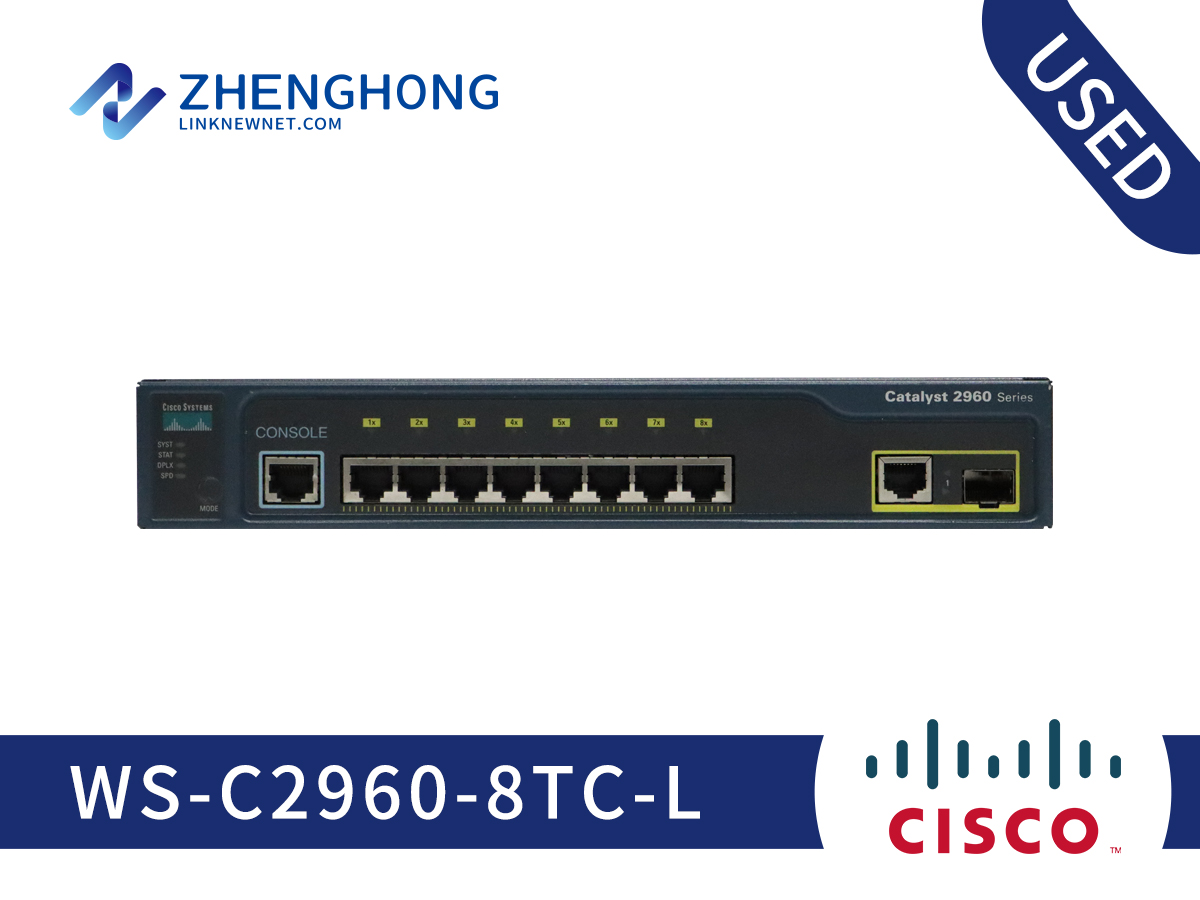 Cisco Catalyst 2960 Series Switch WS-C2960-8TC-L