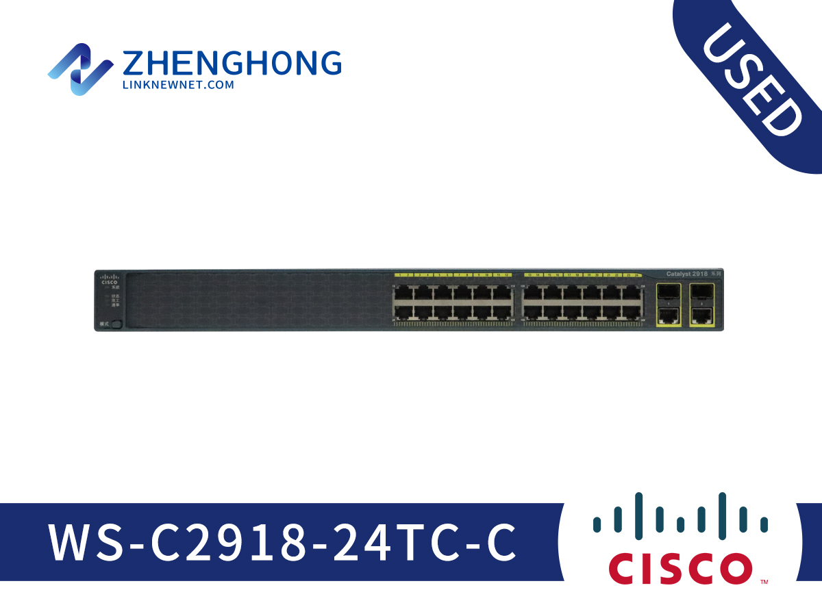 CISCO WS-C2918-24TC-C Fast Ethernet switch