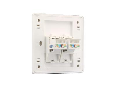 CAT6PL-1 port Ethernet wall plate ethernet wall outlet