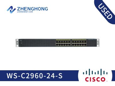 Cisco WS-C2960-24-S 24 Port Network Switch