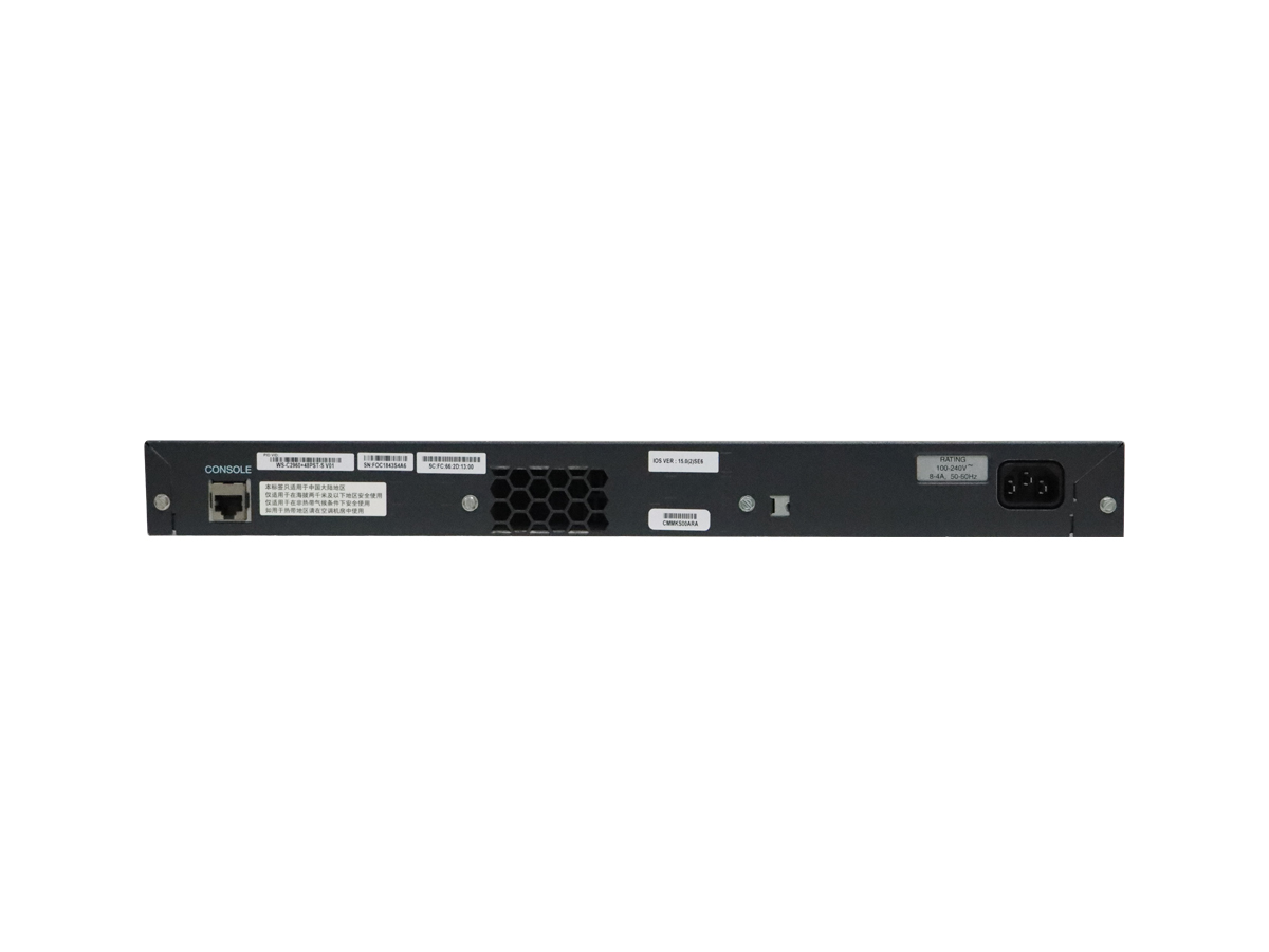 Cisco Catalyst 2960 Series 50port Poe Switch WS-C2960+48PST-S