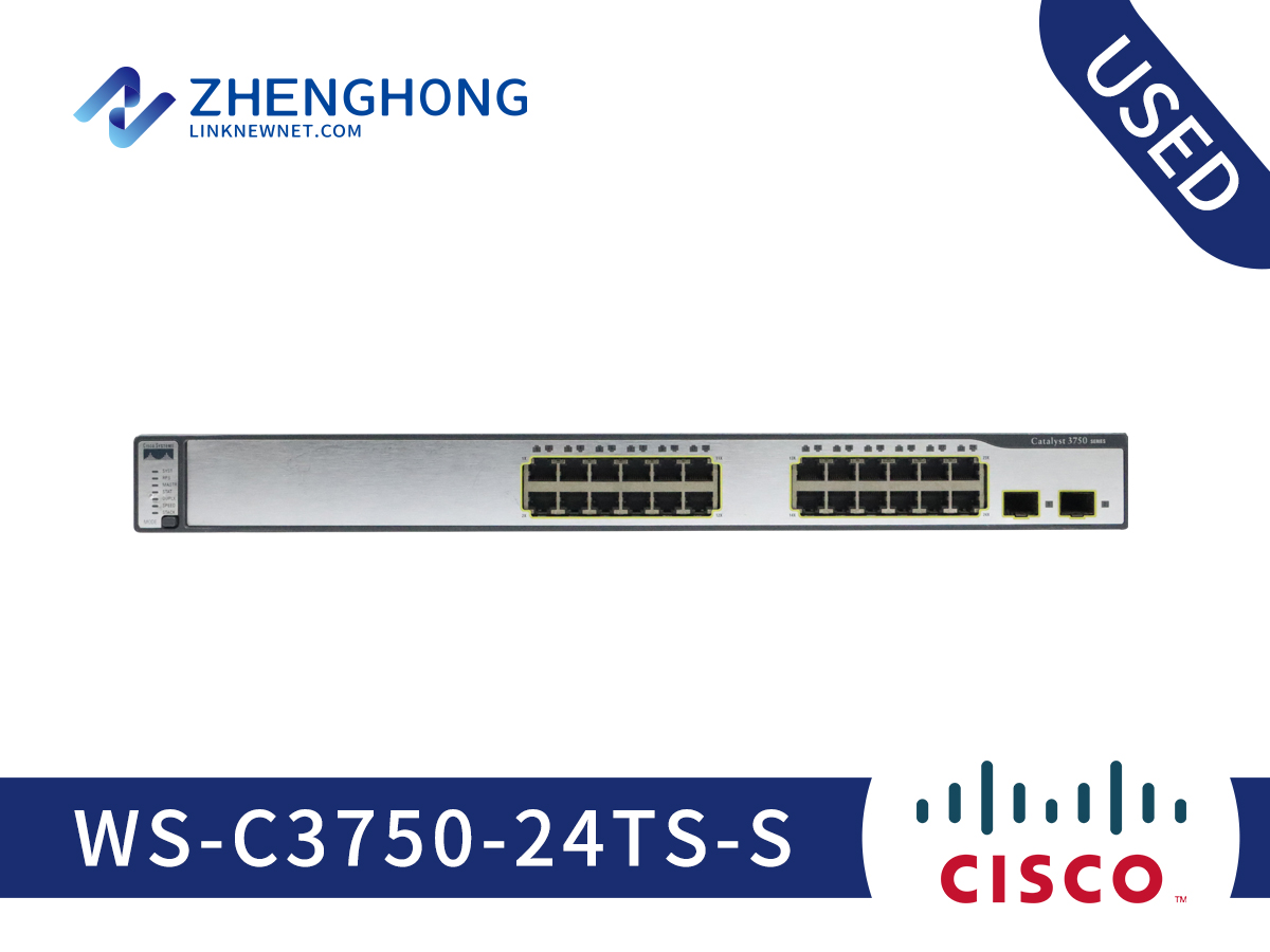 Cisco Catalyst  3750 Series Switch WS-C3750-24TS-S