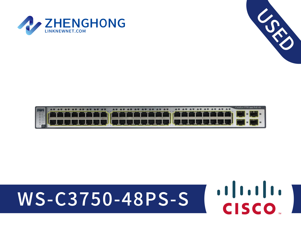 Cisco Catalyst 3750 Series Switch WS-C3750-48PS-S