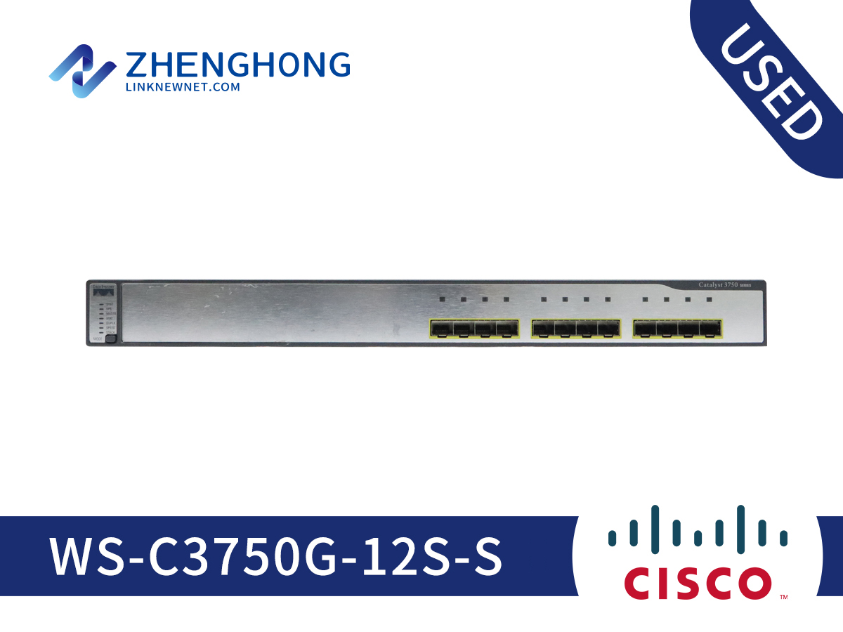 Cisco Catalyst  3750-G Series Switch  WS-C3750G-12S-S