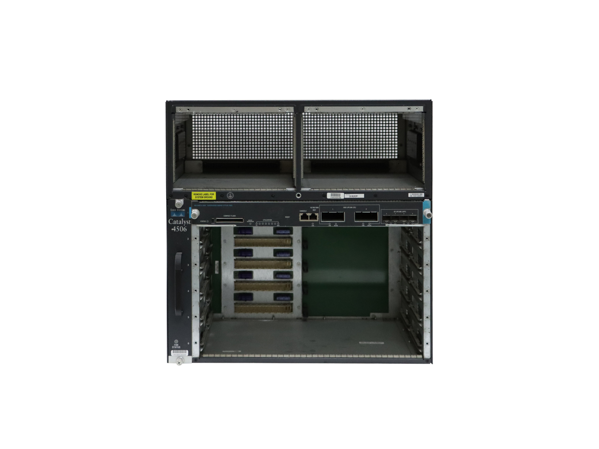 Cisco Catalyst 4500 Series Switch Chassis WS-C4506