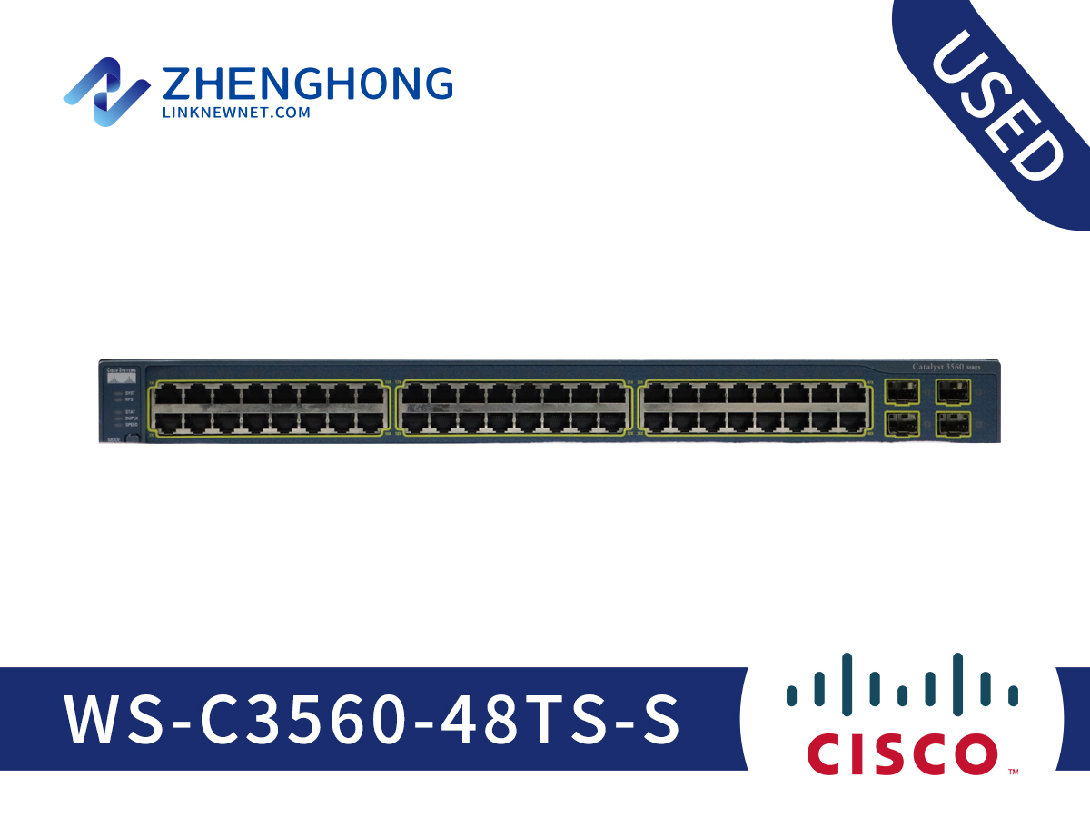 Cisco Catalyst 3560 Series Switch WS-C3560-48TS-S