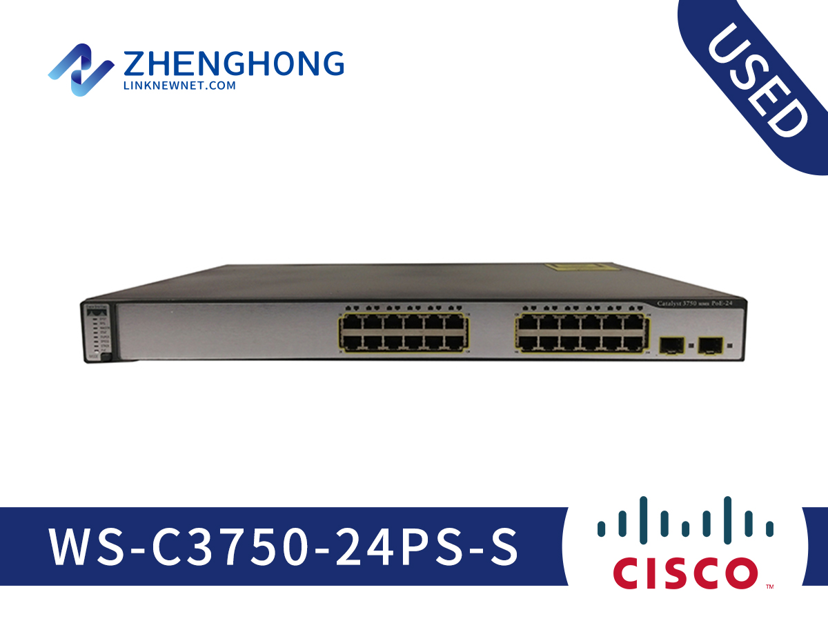 Cisco Catalyst 3750 Series Switch WS-C3750-24PS-S