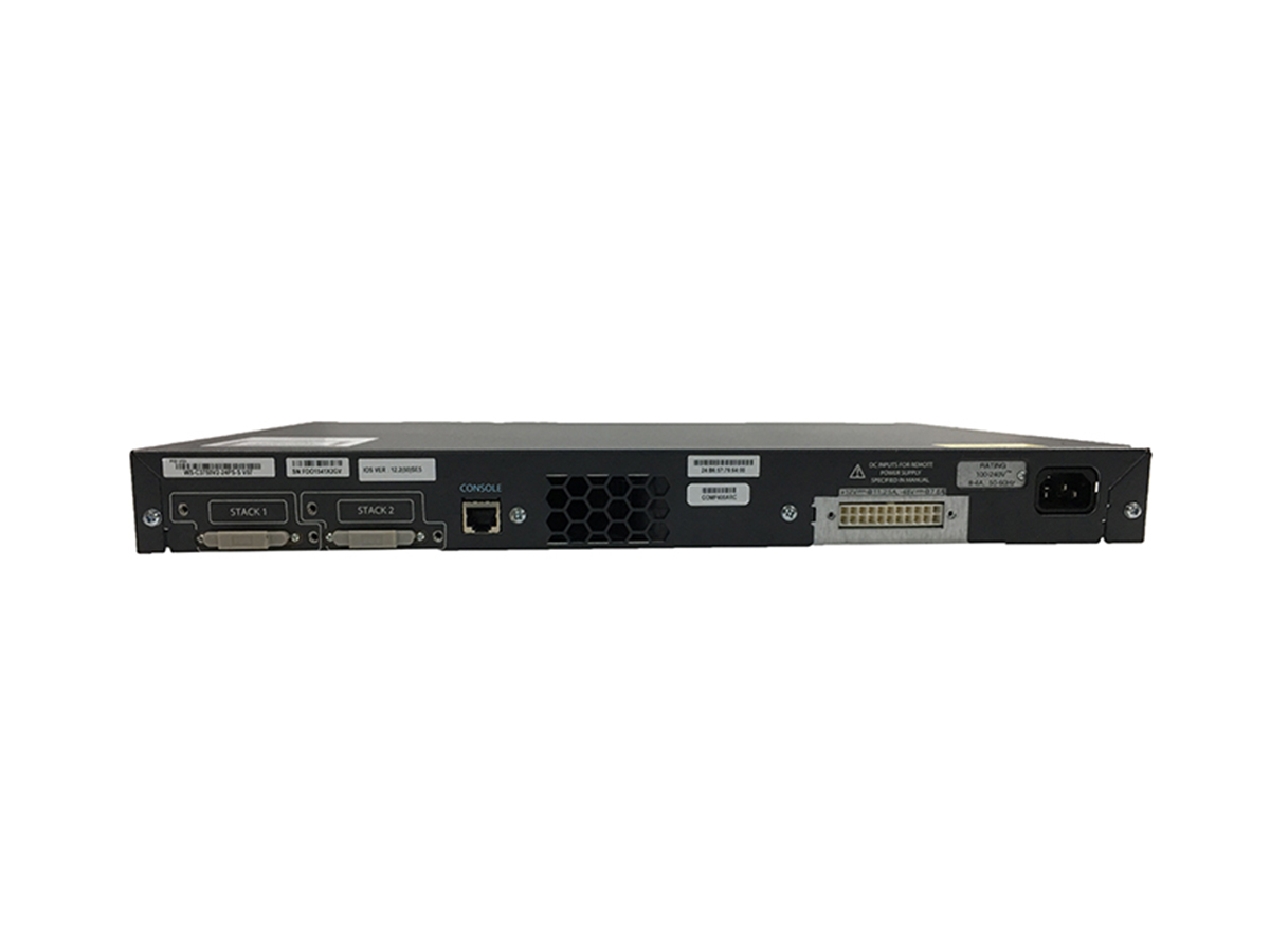 Cisco Catalyst 3750V2 Series Switch WS-C3750V2-24PS-E