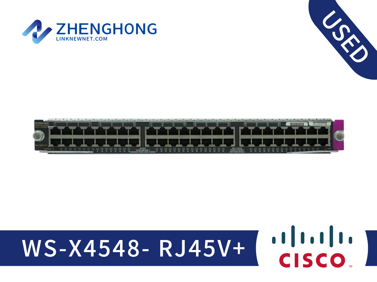 Cisco Catalyst 4500 Series Line Card WS-X4548-RJ45V+