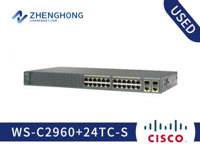 Cisco Catalyst 2960 Series Switch WS-C2960+24TC-S