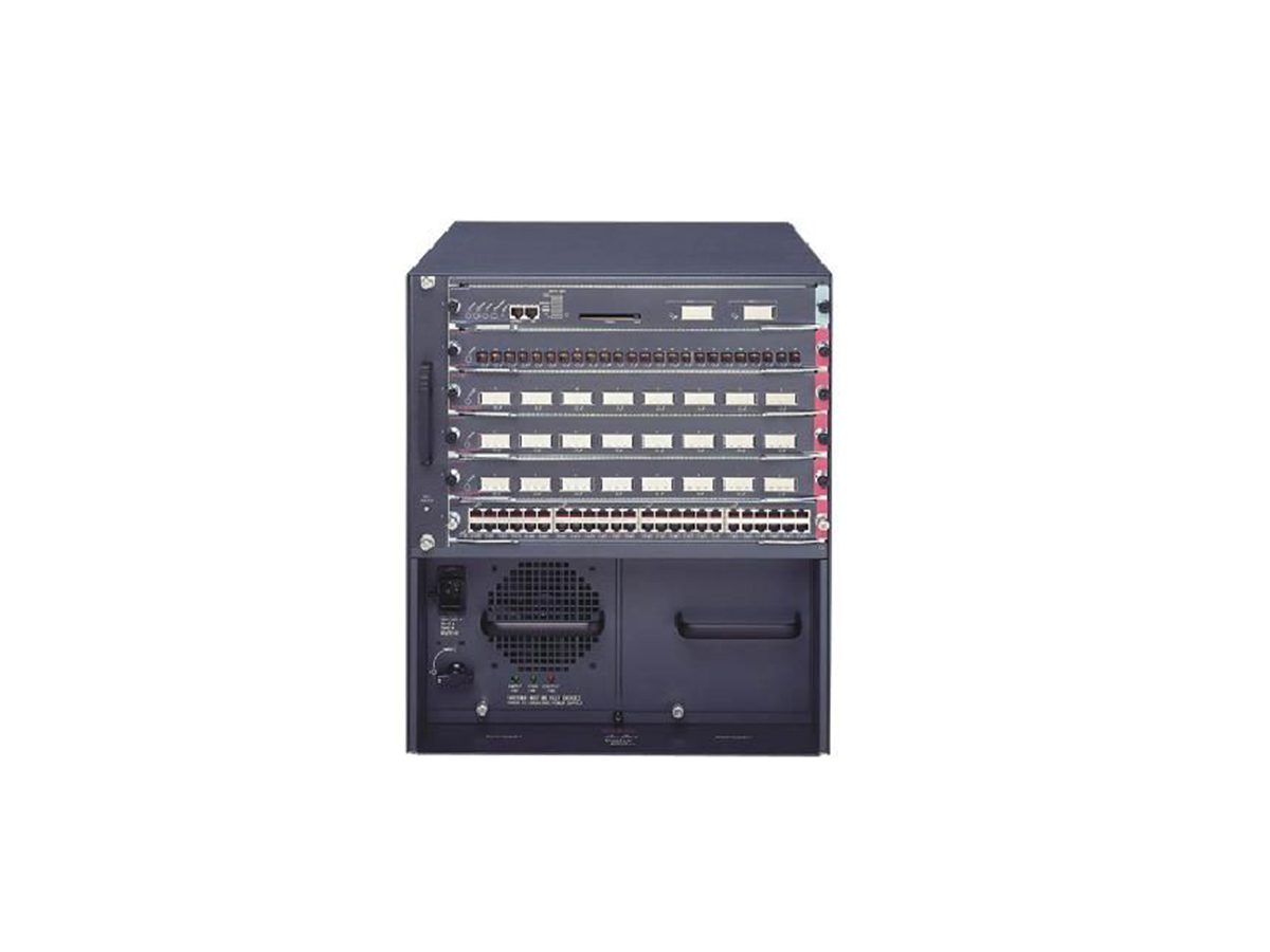 WS-C6506-E Catalyst 6500 Enhanced 6-slot chassis 12RU