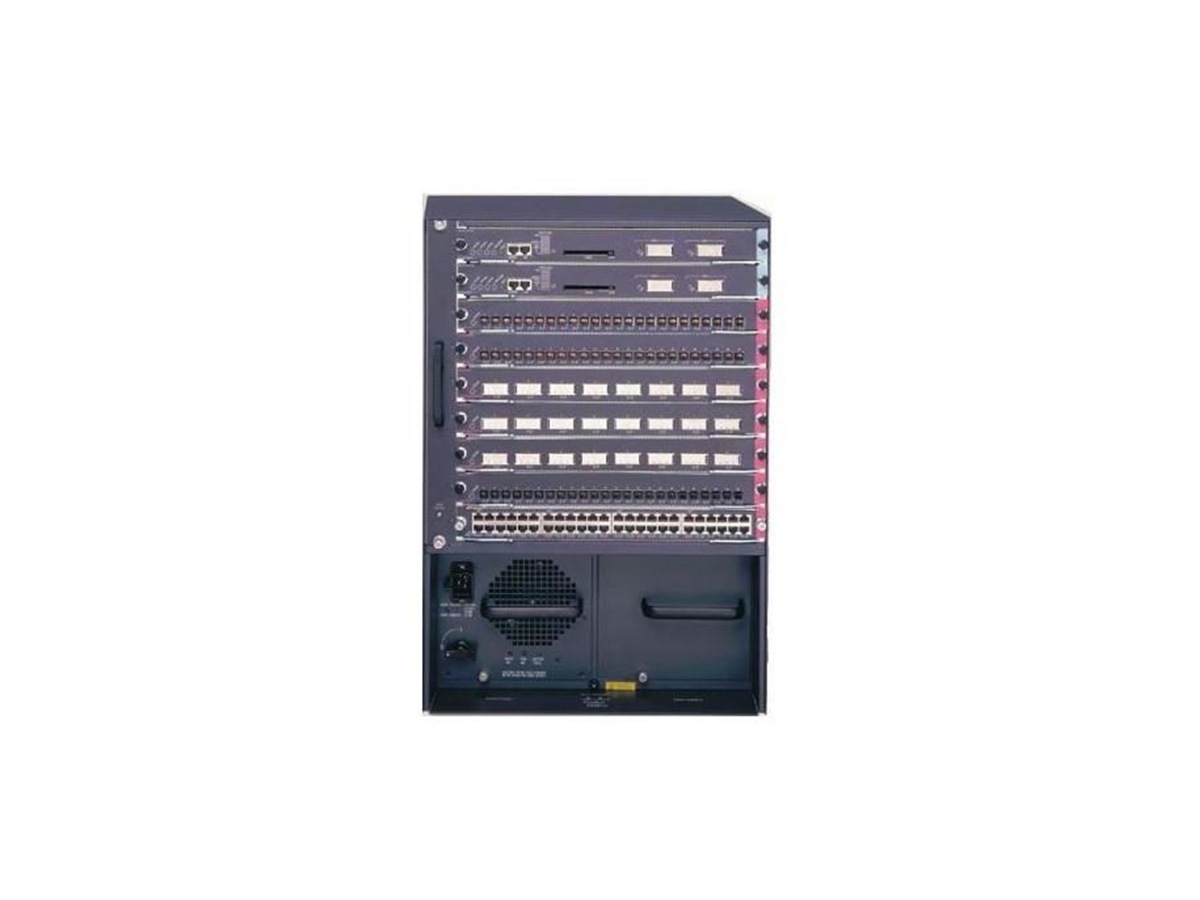 WS-C6509-E Catalyst 6500 Enhanced 9-slot chassis 15RU