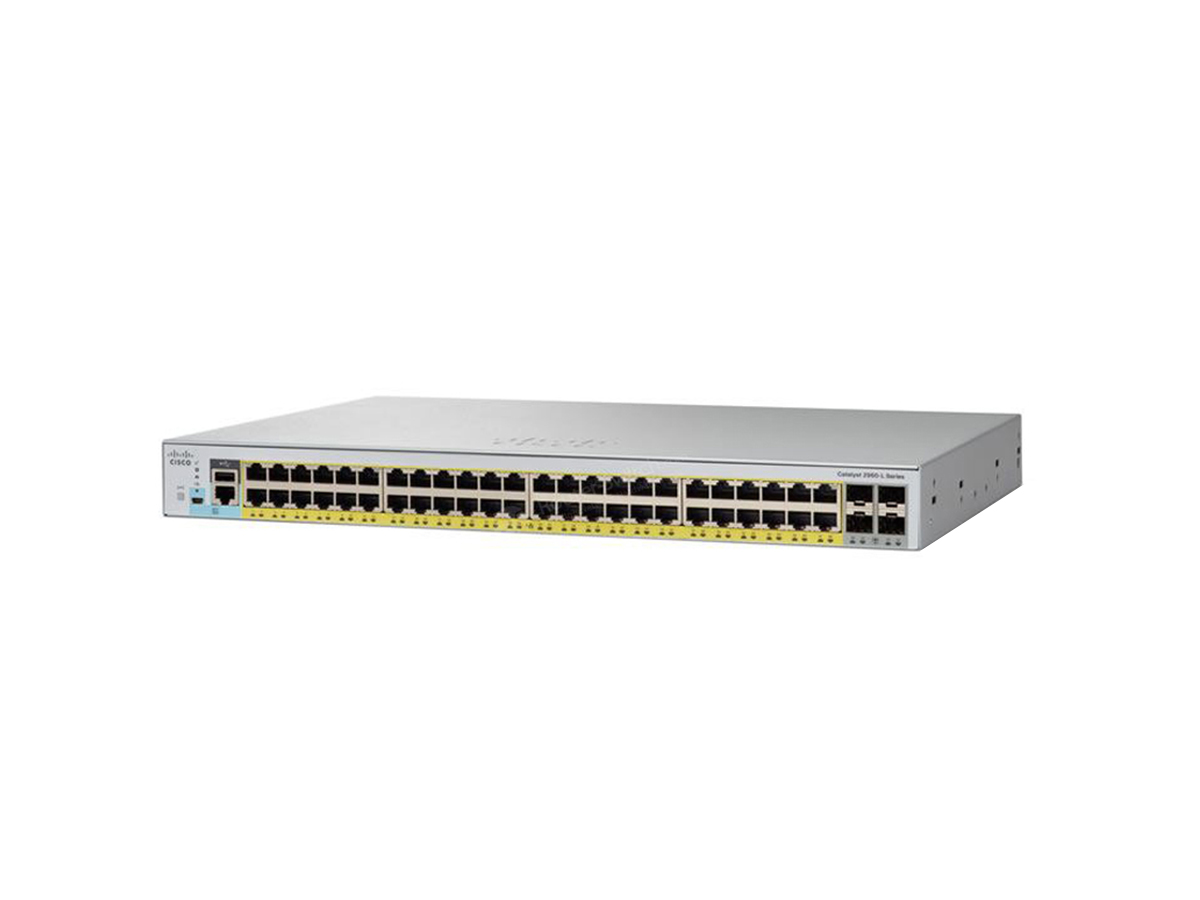 Cisco Catalyst 2960 Series Switch WS-C2960L-48PQ-LL