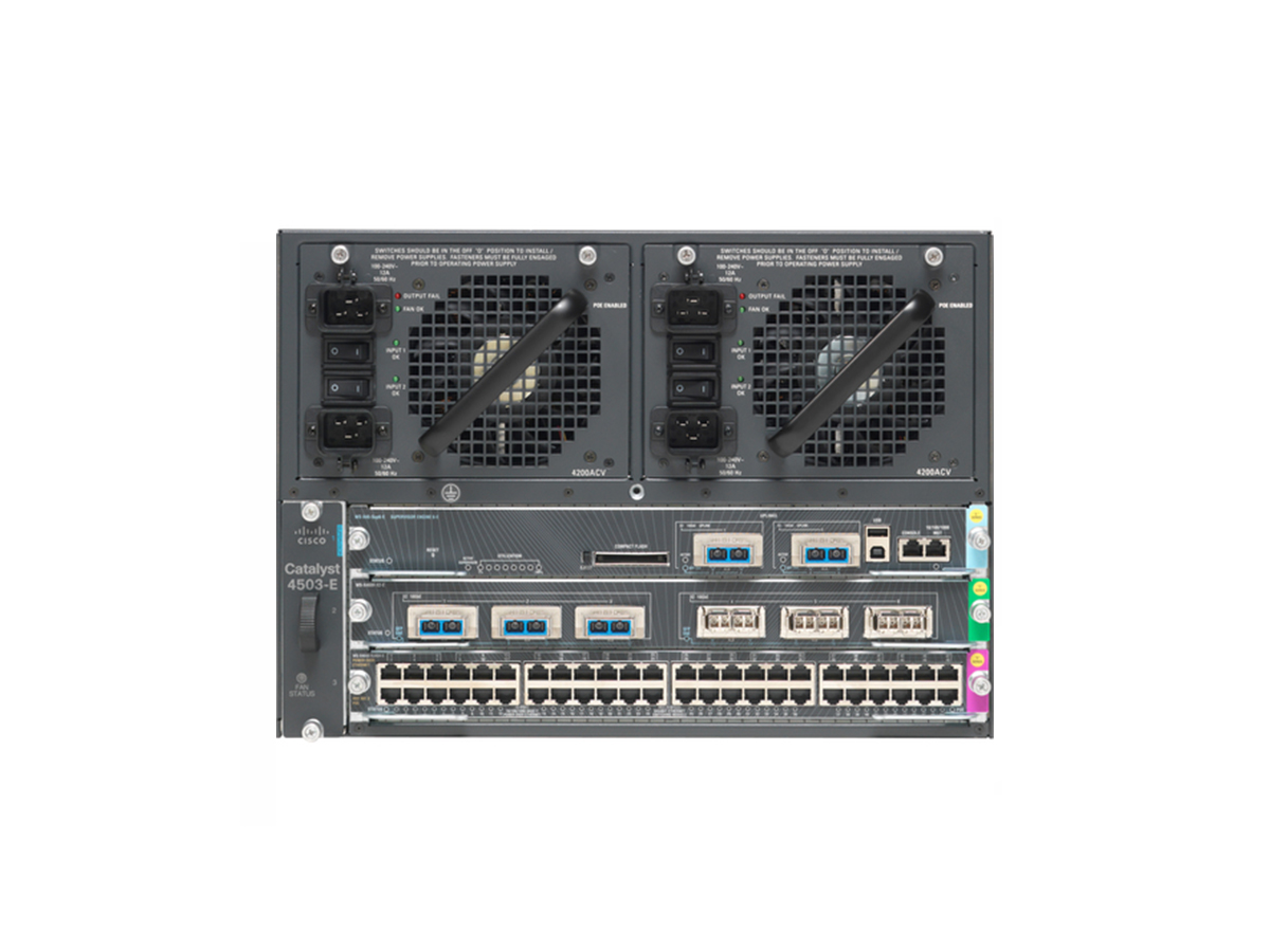 Cisco 4500 Series Switch WS-C4503E-S7L+48V+