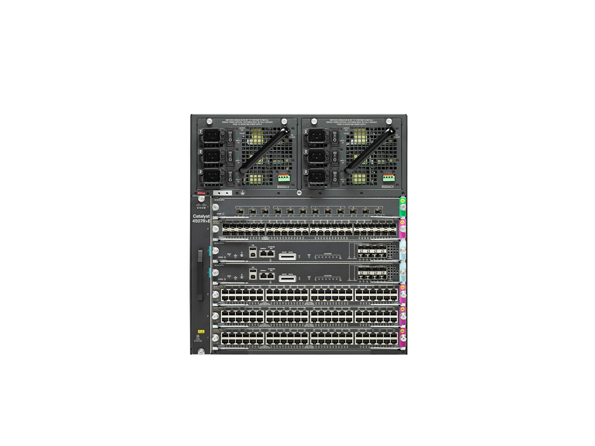Cisco 4500 Switch WS-C4507R-E-S2+96V