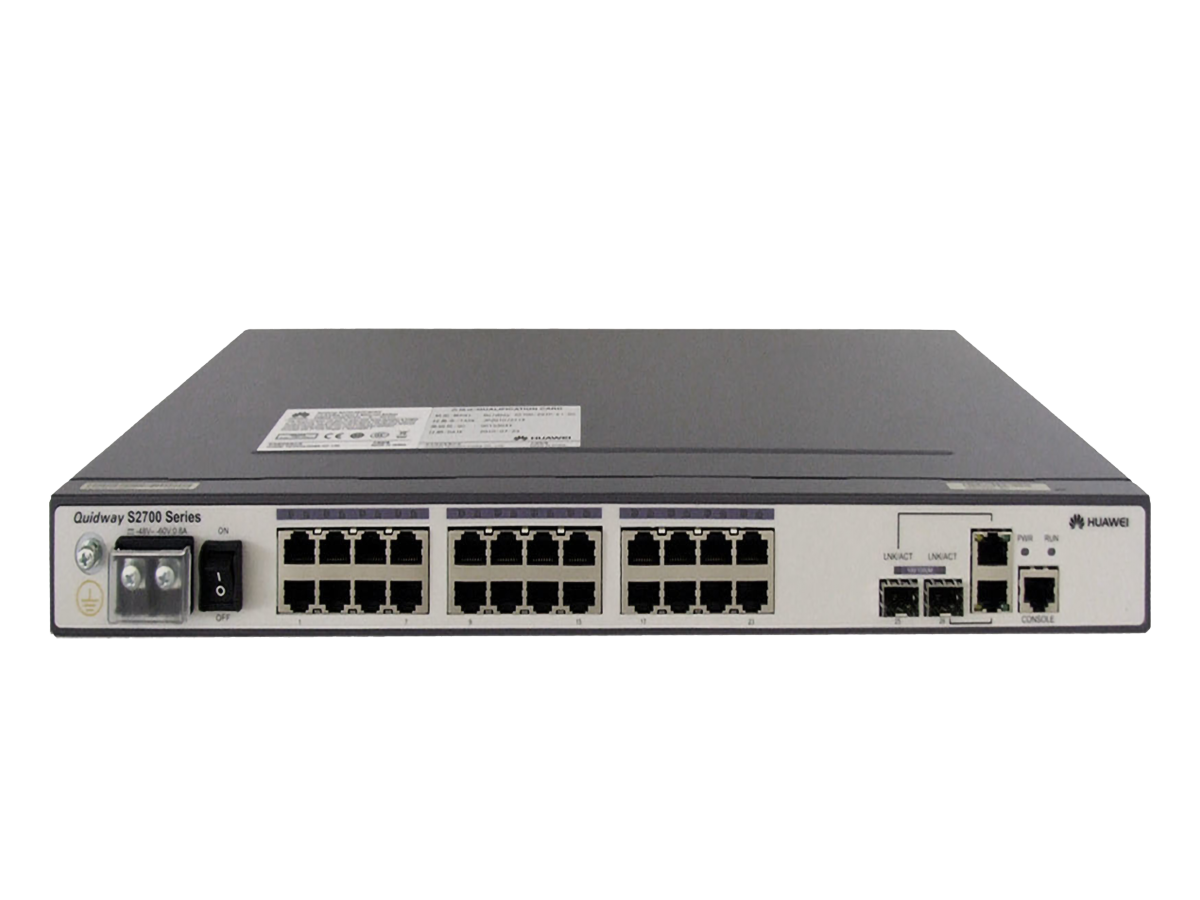 Huawei S2700 Series Switch S2700-26TP-EI-DC
