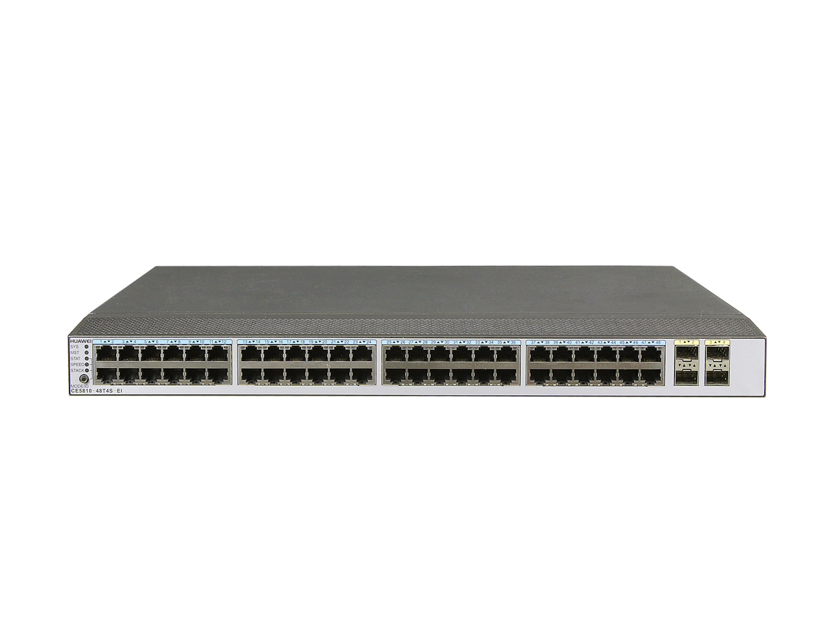 Huawei CloudEngine 5800 Series Switches CE5810-48T4S-EI-F