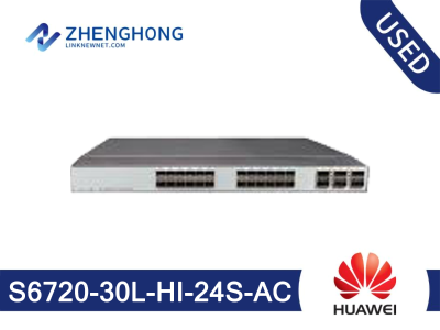 Huawei S6700 Series Switches S6720-30L-HI-24S-AC