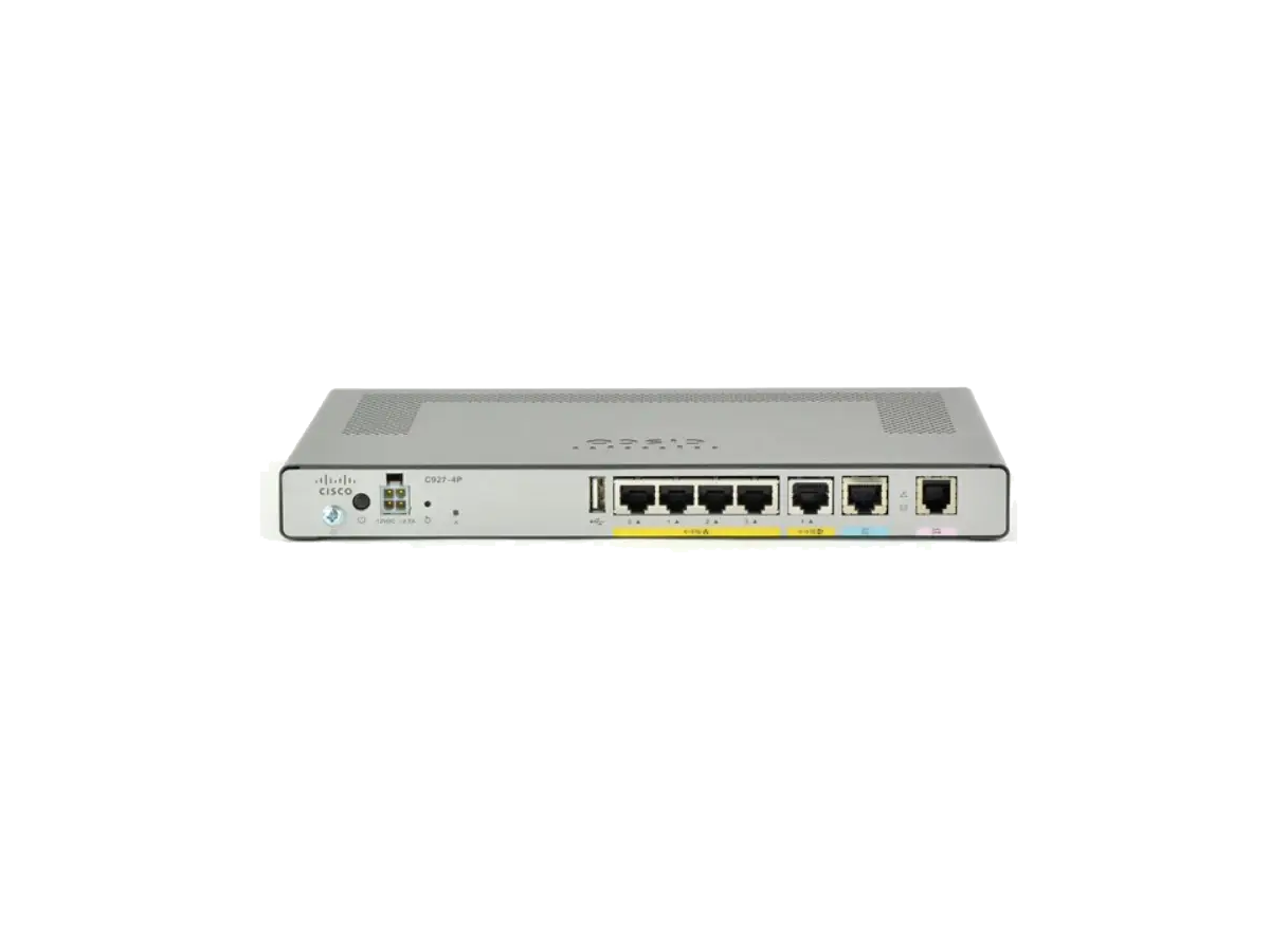 Router Cisco ISR 900 4G LTE HSPA+ Per Unione Europea (Modello Non-US, C921-4PLTEGB)
