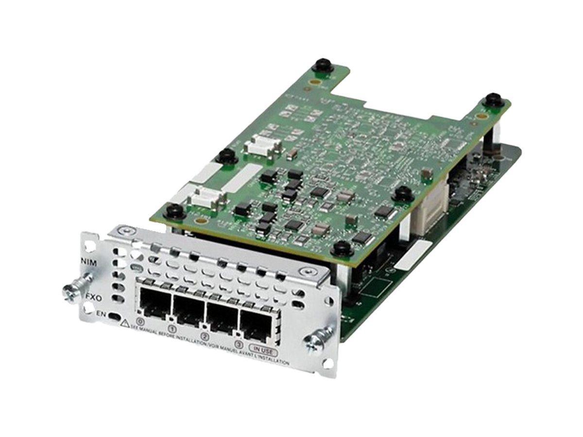 NIM-4FXO - Cisco ISR4000 Network Interface Modules