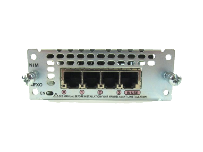 NIM-4FXO - Cisco ISR4000 Network Interface Modules