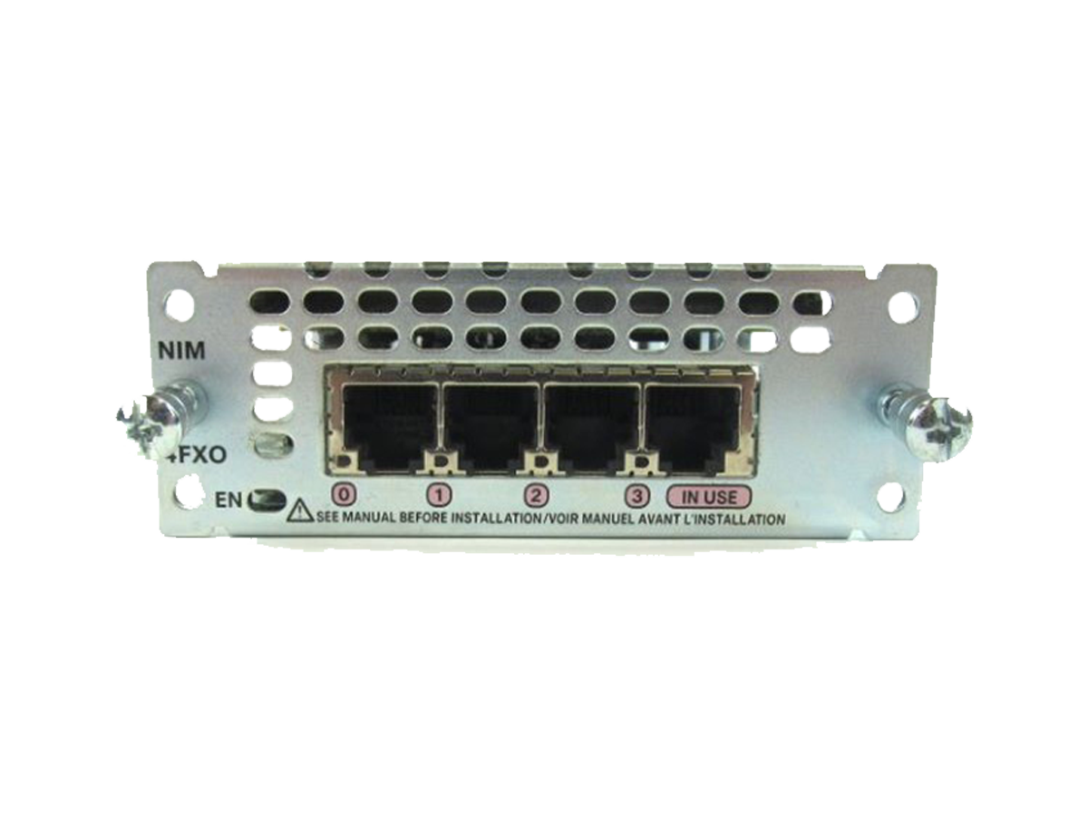 NIM-4FXO - Cisco ISR4000 Network Interface Modules