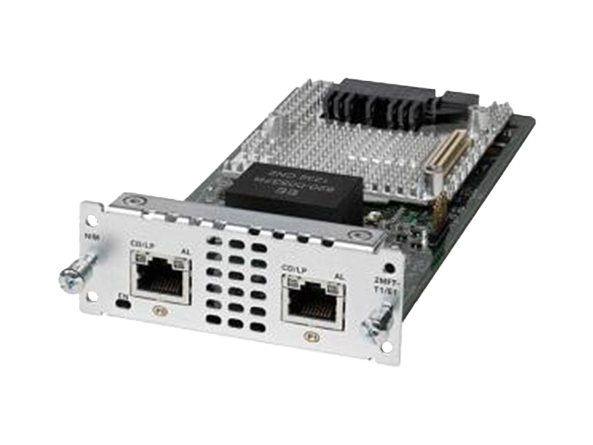 NIM-2MFT-T1/E1 - Cisco ISR4000 Network Interface Modules