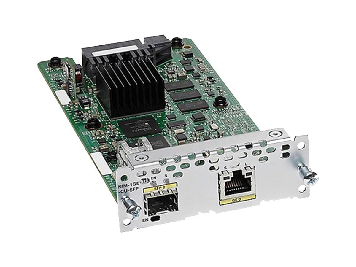 NIM-1GE-CU-SFP - Cisco ISR4000 Network Interface Modules