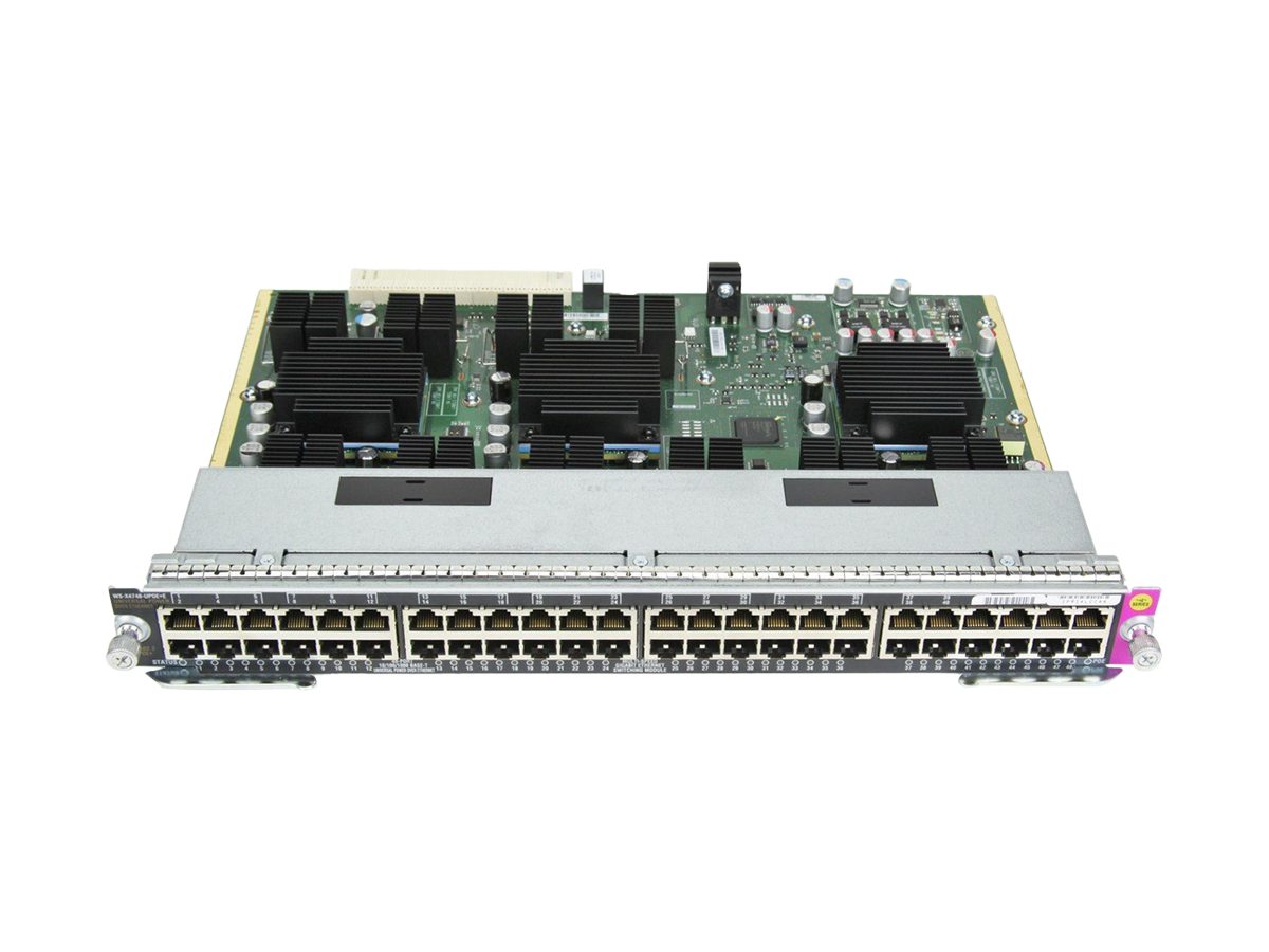 WS-X4748-UPOE+E - Cisco Catalyst 4500E Series Line Cards