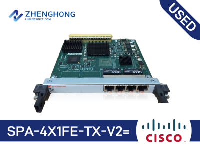 SPA-4X1FE-TX-V2= - Cisco Catalyst 7600 Series Port Adapter
