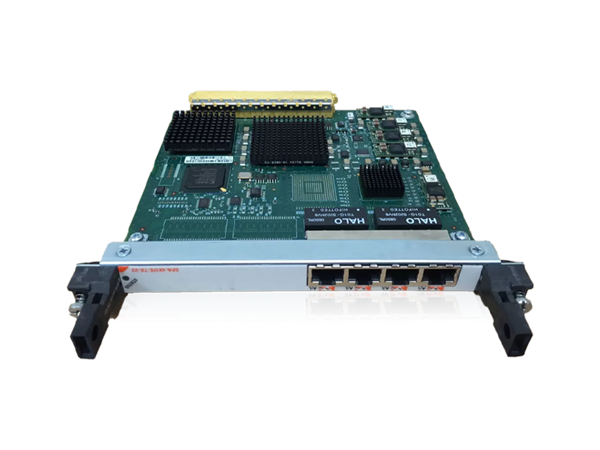 SPA-4X1FE-TX-V2= - Cisco Catalyst 7600 Series Port Adapter