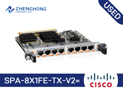 SPA-8X1FE-TX-V2= - Cisco Catalyst 7600 Series Port Adapter