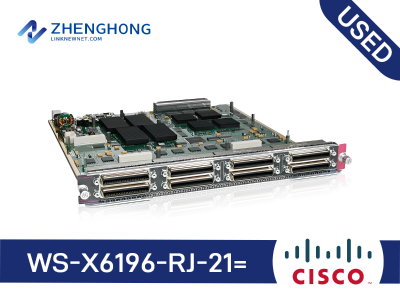 WS-X6196-RJ-21= - Catalyst 6500 Series Ethernet Module