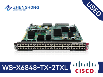 WS-X6848-TX-2TXL - Cisco Catalyst 6800 Series Ethernet Fiber Modules