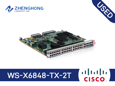 WS-X6848-TX-2T - Cisco Catalyst 6800 Series Ethernet Fiber Modules
