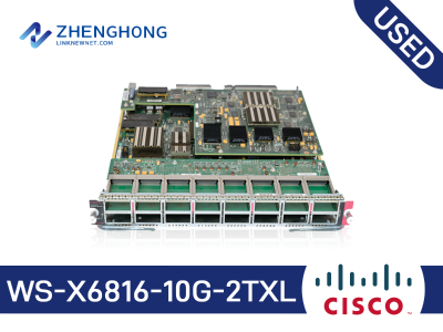 WS-X6816-10G-2TXL - Cisco Catalyst 6800 Series Ethernet Fiber Module
