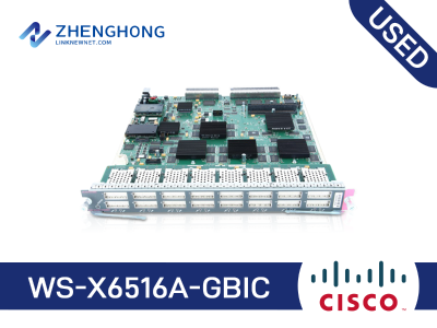 WS-X6516A-GBIC - Cisco Catalyst 6500 Series Mixed Media Gigabit Ethernet Modules