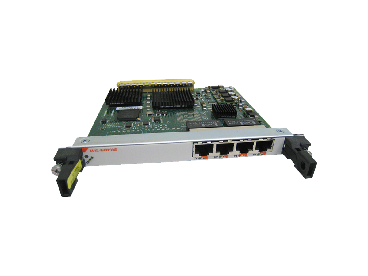 SPA-4X1FE-TX-V2 - Cisco ASR 1000 Series Shared Port Adapter