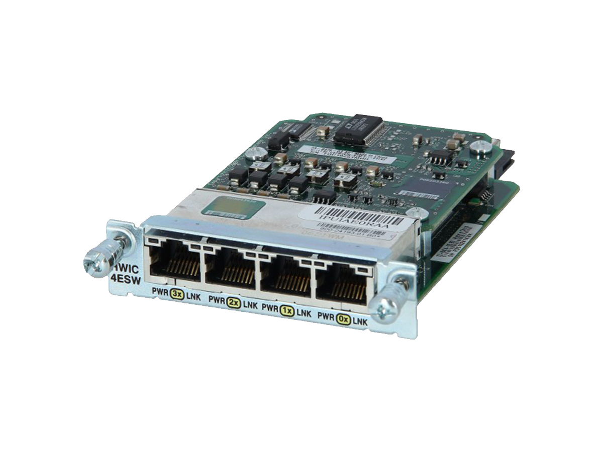 HWIC-4ESW - Cisco High-Speed WAN Interface Cards