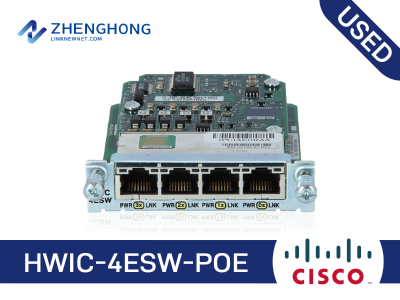 HWIC-4ESW-POE - Cisco High-Speed WAN Interface Cards