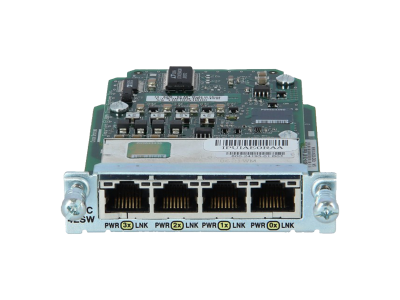 HWIC-4ESW-POE - Cisco High-Speed WAN Interface Cards