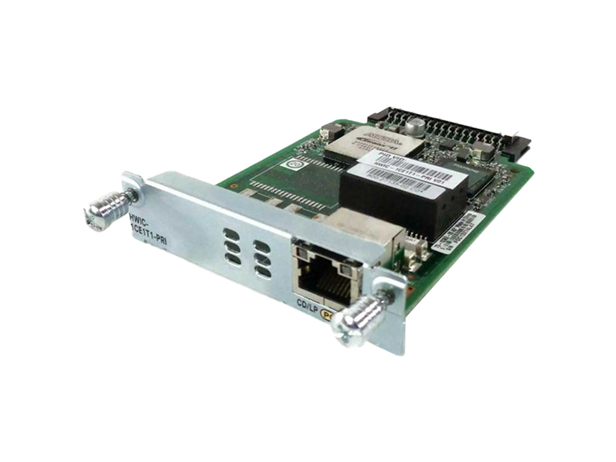 HWIC-1CE1T1-PRI - Cisco High-Speed WAN Interface Cards