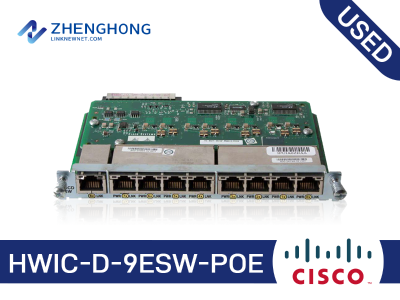 HWIC-D-9ESW-POE - Cisco High-Speed WAN Interface Cards