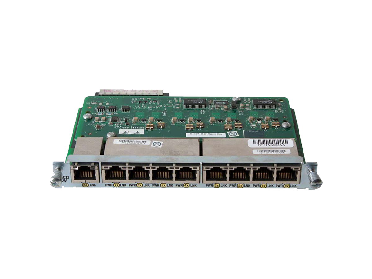HWIC-D-9ESW-POE - Cisco High-Speed WAN Interface Cards