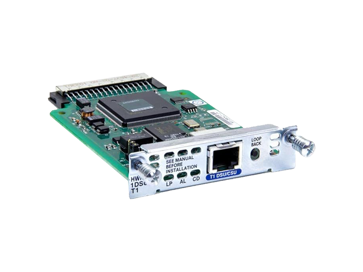 HWIC-1DSU-T1 - Cisco High-Speed WAN Interface Cards