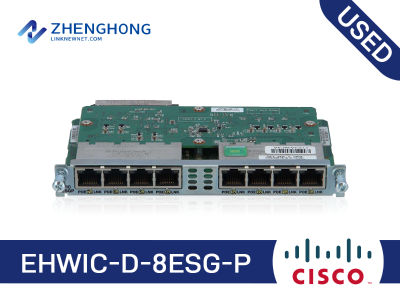 EHWIC-D-8ESG-P - Cisco Enhanced High-Speed WAN Interface Cards